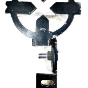 Open reticle exhaust flapper