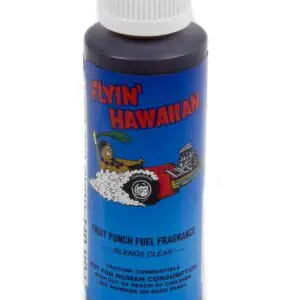 A bottle of evin hawaiian lubricant on a white background.